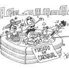 En el mar, en la montaña o ...en la casa.