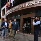 El asambleísta Fabricio Villamar acudió a la Procuraduría General