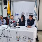 La ministra de Salud, Catalina Andramuño, hizo el anunció la mañana de este sábado 29 de febrero.