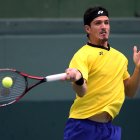 Emilio Gómez, tenista ecuatoriano, dio el primer punto ante los japoneses.