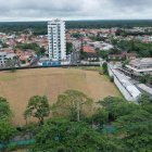 En un terreno de dos hectáreas, la constructora Solines elevará la edificación.