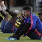 El jugador de la selección colombiana de fútbol, James Rodriguez, fue preconvocado en la lista de Queiroz, pese a que no juega con el Real Madrid desde el 6 de febrero pasado.