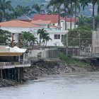 Secuelas. La sedimentación del río es una de las posibles causantes del mal olor en La Puntilla.