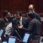 Sesion del Pleno Asamblea Nacional

Trabajo. El presidente de la Asamblea, César Litardo (c), no convocó a sesión del pleno para reiniciar las labores.