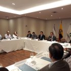 Los directivos de Corpei analizaron la situación del sector privado, en términos de competitividad.