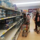A los supermercados del norte de Quito llegaron más clientes la mañana de este 12 de marzo de 2020.