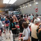 A los supermercados del norte de Quito llegaron más clientes la mañana de este 12 de marzo de 2020.