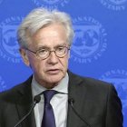 Gerry Rice, afirmó que es muy pronto como para evaluar el impacto de una fuerte caída en los precios del petróleo.