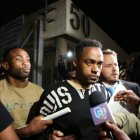 Renato Ibarro, al abandonar el lugar donde estaba detenido en suelo mexicano.