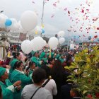 En varias ciudades del país se desarrollan procesiones y otras celebraciones religiosas por Semana Santa.