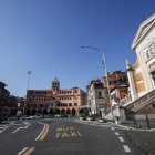 Imagen de Roma este lunes. Italia está bajo bloqueo en un intento por prevenir la propagación del coronavirus.