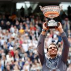 Rafael Nadal, campeón reinante de Roland Garros.