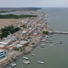 Una vista panorámica de la isla Puná, donde se recrudecieron las medidas de protección.