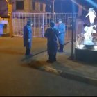 ​Aislados. Desde ayer, los habitantes de la ciudadela El Delfín, de Santa Elena, están en cerco epidemiológico.