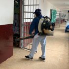 En los centros penitenciarios se hacen acciones de limpieza y fumigación para mantener la higiene