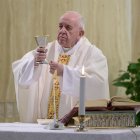 El papa Francisco dedicó unas palabras y rezos a los afectados por la pandemia del coronavirus.