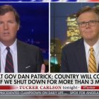 Dan Patrick, durante la entrevista a Fox News.