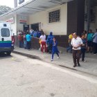 La mujer estuvo asilada en el área de Cuidados Intensivos en el hospital del Iess de Babahoyo.