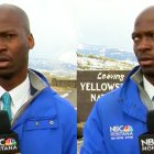 El periodista Deion Broxton se llevó el susto de su vida.