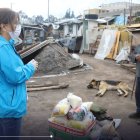 Familias de escasos recursos de varios sectores de la capital recibieron alimentos