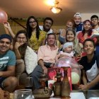 Nicole y su familia se unieron para salir del virus.