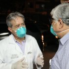 El ministro de Salud, Juan Carlos Zevallos, en Guayaquil