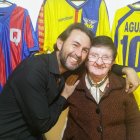 Juan Francisco Aguinana está en Quito, junto a Susana Garzón, su madre.