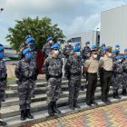 Participación. Un total de 20 uniformados trabajarán en la provincia.