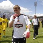 Pablo Santillo mantuvo un invicto de 796 minutos en el arco de Barcelona.