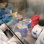 La próxima semana se empezará a utilizar la nueva máquina, que procesará. 1.400 pruebas diarias.