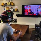 Francesco Bagnaia (Pramac Racing), se llevó por delante a Maverick Viñales (Monster Energy Yamaha) y a Alex Márquez.