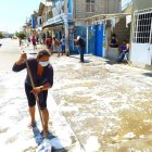 Hecho. Limpiar las vías es la única medida de protección en ciertas zonas.