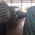 Situación. Así lucieron algunos locales en el mercado de las 4 Manzanas hace unos días.