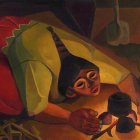 "Dale vida al cuadro" es el nombre de la iniciativa de la Casa de la Cultura, que invita a los ciudadanos a recrear obras de arte con objetos que tengan en casa.