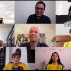 Seis menores fueron los entrevistadores virtuales de Jordi Cruyff, seleccionador de Ecuador.