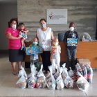Las donaciones llega a albergues para niños con cáncer y también a sus hogares.