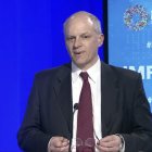 Alejandro Werner, director del Departamento del Hemisferio Occidental del FMI, en la videoconferencia  de este 16 de abril de 2020.