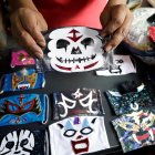 La obra de José Huerta tiene mucha demanda en México, donde la lucha libre es una de las disciplinas más tradicionales.