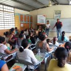 Campaña. La entidad promueve la defensa de los derechos infantiles.