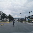 La circulación, en algunos puntos de la ciudad, es reducida