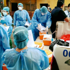 Los ingresos hospitalarios también están a la baja.