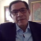 Eduardo Carmigniani, durante su exposición en el conversatorio virtual sobre las leyes planteadas por el Gobierno.