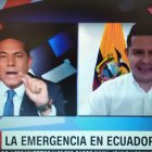 Durante el encuentro, que fue solicitado por las autoridades ecuatorianas, hubo gritos y acusaciones y muy pocas cifras y precisiones.