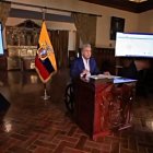 Escenografía. El centro de operaciones de Lenín Moreno.