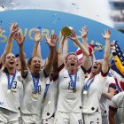 La selección femenina de Estados Unidos logró el título mundial el 2019 en Francia.