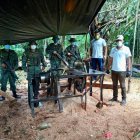 Miembros de Fuerzas Armadas localizaron un aserradero clandestino en la reserva Cuyabeno