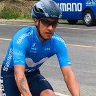 Jorge Montenegro, del Team Movistar, empezará a entrenar en Tulcán.