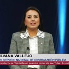 Silvana Vallejo, directora del Sercop, presentó una nueva herramienta de compra de medicinas