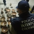 En Colombia. Parte de las 242 piezas que se requisaron en este país latinoamericano.