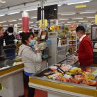 La ciudadanía ha acudido masivamente a los supermercados durante la emergencia sanitaria por el coronavirus.